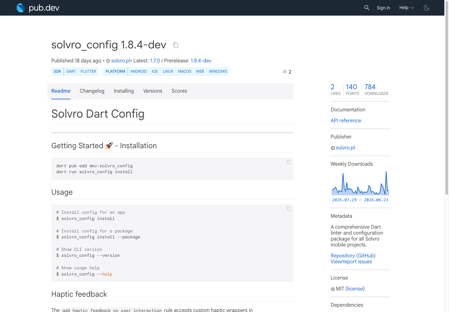 solvro_config preview